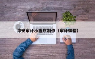 新泰淳安审计小程序制作（审计微信）